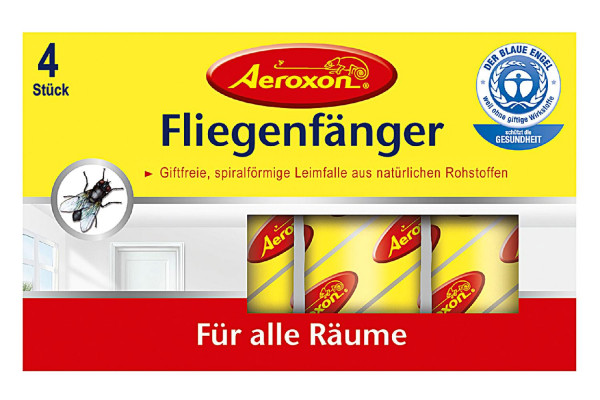 Fliegenfänger Aeroxon 4 Stück