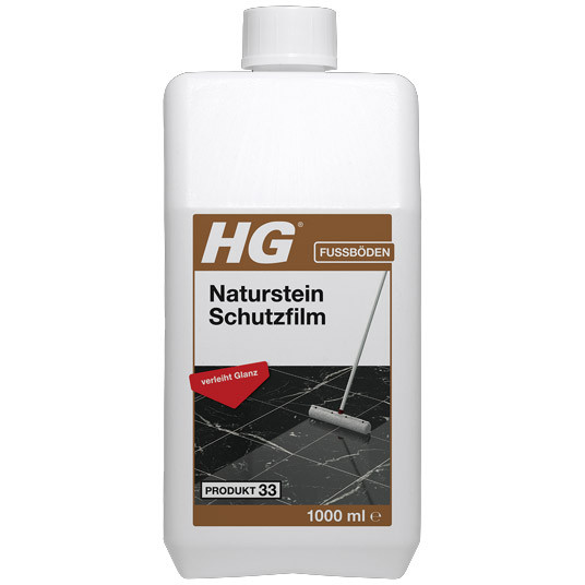 HG Naturstein Schutzfilm / Versiegelung mit Glanz 1 Liter