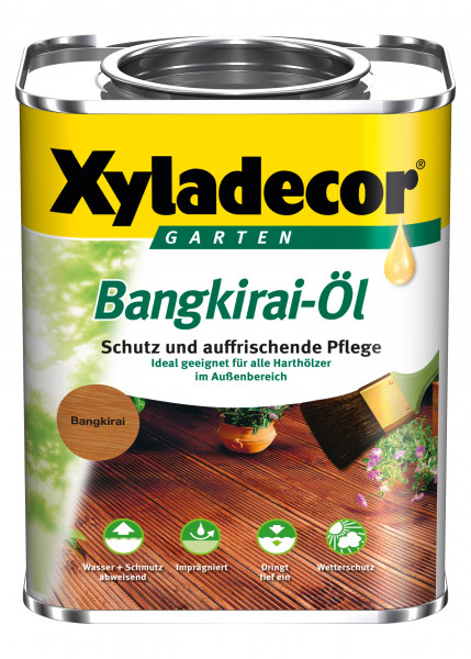 XYLADECOR Bangkirai-Öl 0,75 L / Holzpflege / Holzschutz