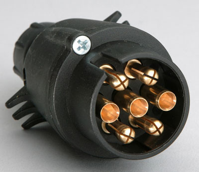 Stecker 7-polig / Anhänger Zubehör / Elektrik