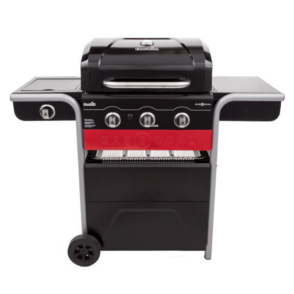 Char-Broil Hybridgrill Gasgrill + Holzkohlegrill Gas2Coal 330 62x43cm