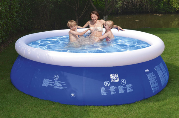 Schwimmbecken Happy People Quick Up Pool Set Ø240x63cm