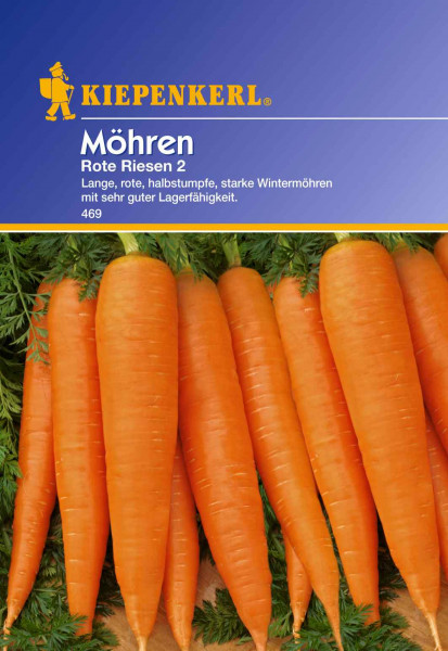 Saatgut Möhren/Karotten Rote Riesen 2