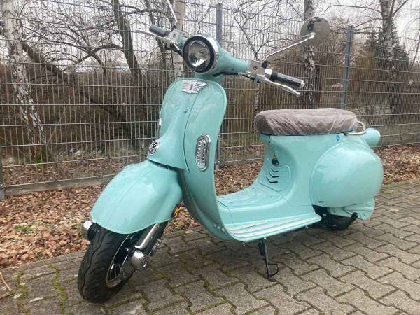 E Roller Ginabella 72 Retro 45 Km h Elektroroller mint