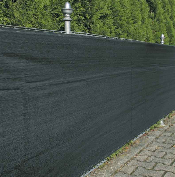 Sichtschutz / Zaunblende Noor 1,8x5m anthrazit 180g/m²