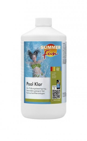 SUMMER fun Pool Klar 1 Liter