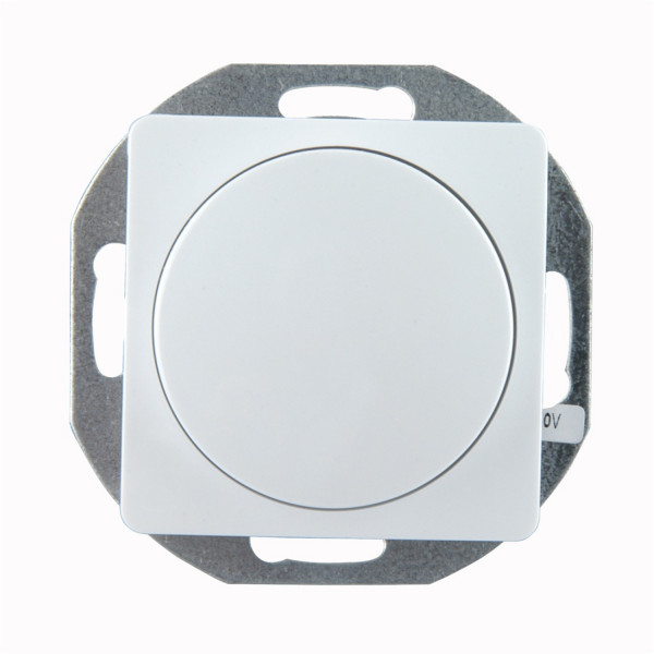 Dimmer Monaco für konvent. Trafo 20-400W S202 ultraweiss