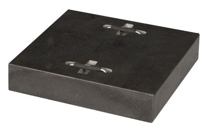 Doppler Design Granit Platte 55 kg anthrazit 50x50cm