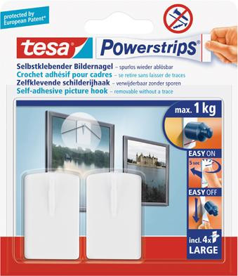 tesa Powerstrips Bildernagel