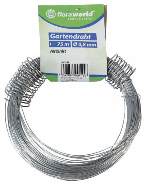 Gartendraht verzinkt classic florawolrd Ø 0,8mm Länge 75m