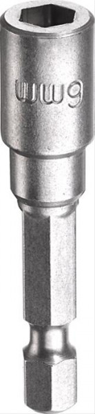 Sechskant-Steckschlüssel mit 1/4&quot; und E 6.3 Schaft