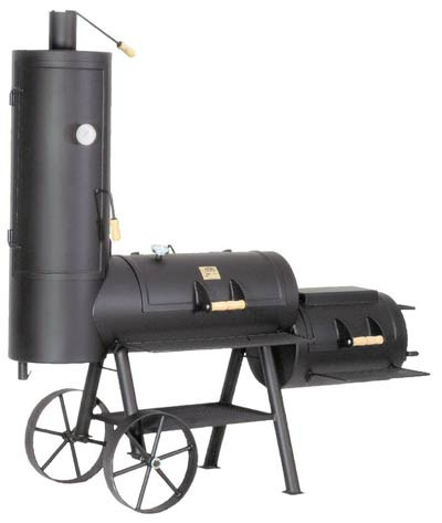 Barbeque Smoker / Holzkohle Grill Joe´s BBQ 16&quot; Chuckwagon 100x40cm