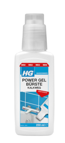 HG Power Gel Bürste Kalkweg 250 ml