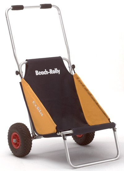 Eckla Beach Rolly klappbar blau / gelb