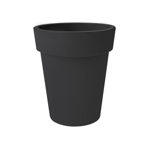 Pflanzgefäß / Pflanztopf Top Planter Green Basic High Ø35cm schwarz