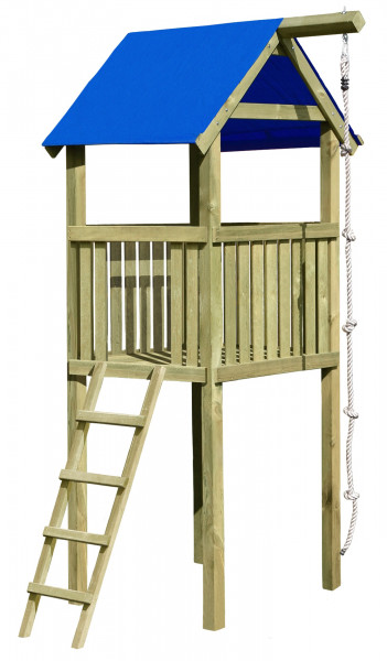 Spielturm / Grundturm Multi-Play 118 x 118 x 350 cm