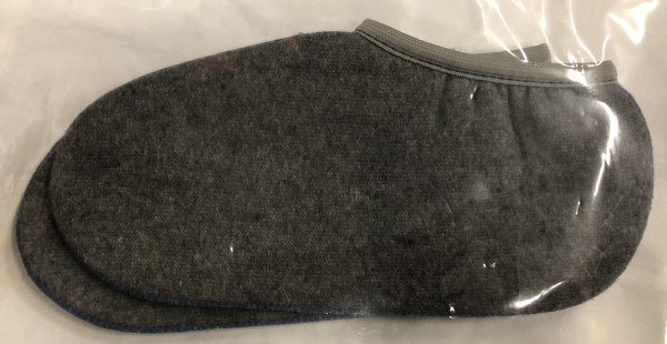 Einziehsocken grau Gr.39-40