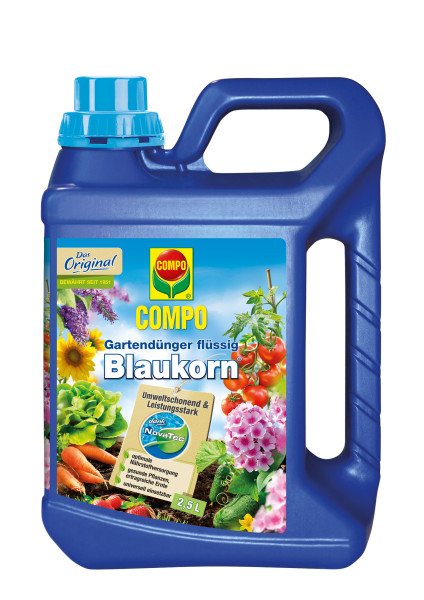 Compo Flüssigdünger / Blaukorn Nova Tec Zimmer- Balkonpfl. 2,5 Liter