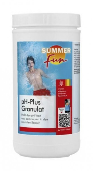 SUMMER fun pH-Plus Granulat 1,2kg