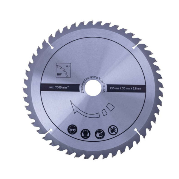 SCHEPPACH HW Kreissägeblatt Ø255x30mm Z48