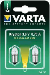 VARTA Glühlampe Krypt.7522er f. Taschenlampe 10646