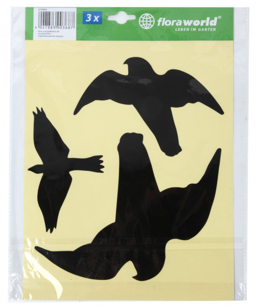 Vogelabwehr Silhouette Greifvogel