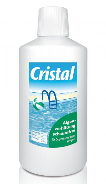 Cristal Wasserpflege Algenschutzmittel schaumfrei 1Liter