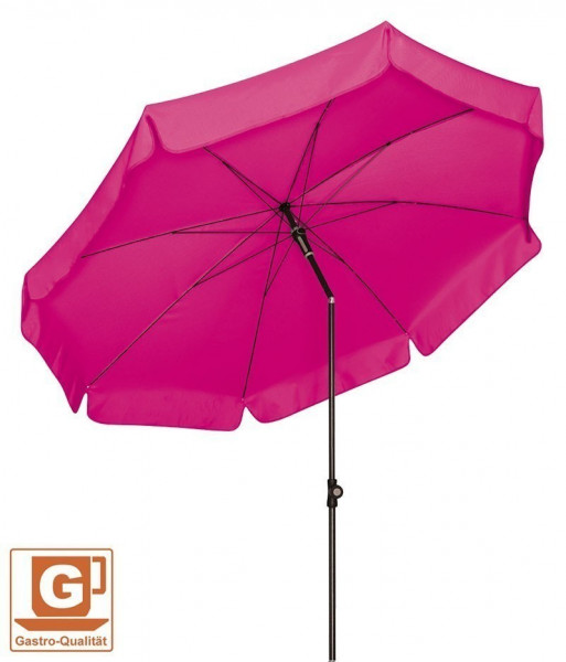 Sonnenschirm Gastronomie Doppler Sunline III Ø250/10 D 852 fuchsia