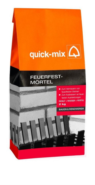 Quick-Mix® Feuerfest Mörtel 2kg