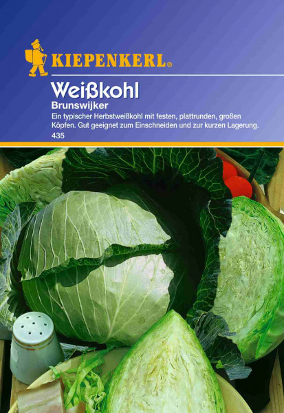 Saatgut Weißkohl Brunswijker