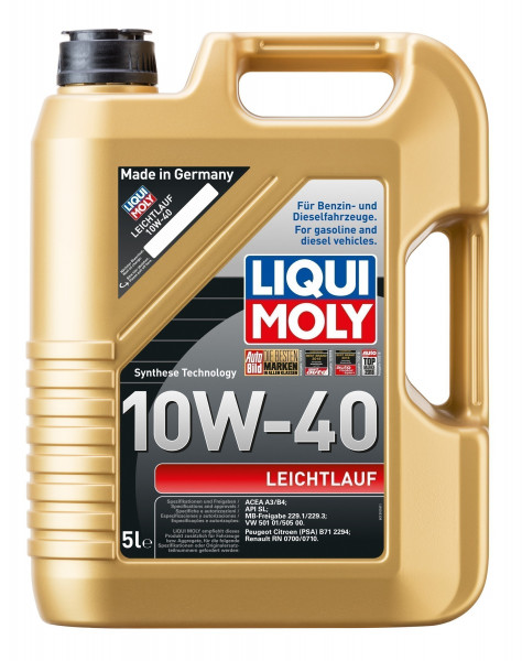 Liqui Moly Leichtlaufmotoröl Leichtlauf 10W-40 5 Liter