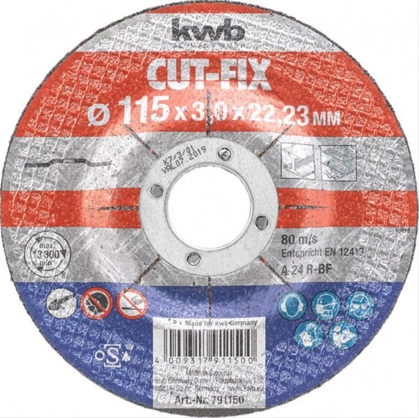 CUT-FIX® Trennscheiben, Metallbearbeitung