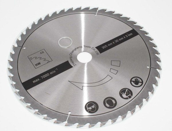 SCHEPPACH HW Kreissägeblatt Ø305x30x3mm 48Z