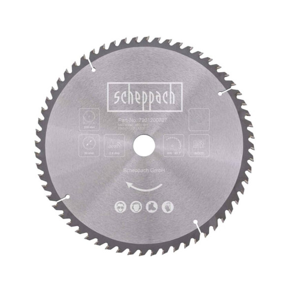 SCHEPPACH HW Kreissägeblatt Ø305x30x3,0x1,8mm 60Z