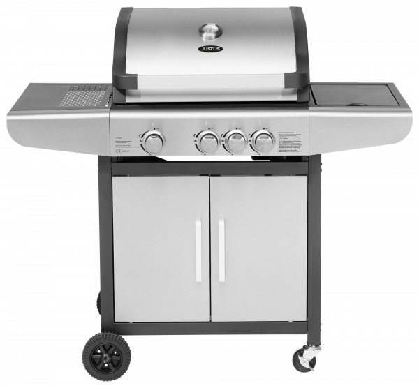 Gasgrill / Grillwagen Justus Ares 3 SU Grillfläche 65 x 41 cm