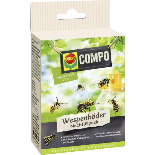 Compo Wespenfallen Köder Nachfüllpack