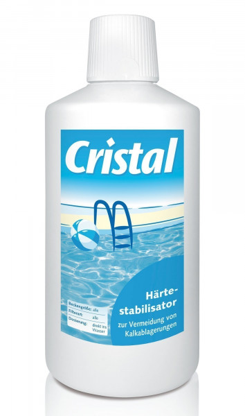 Cristal Poolreiniger Härtestabilisator 1 Liter