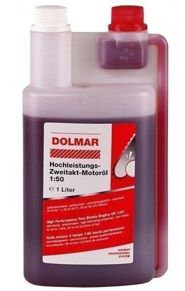 Dolmar Hochleistungs Öl / 2-Takt-Motoröl 1 Liter Dosierflasche