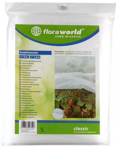 Insekten Schutz Netz classic floraworld 5x1,4m