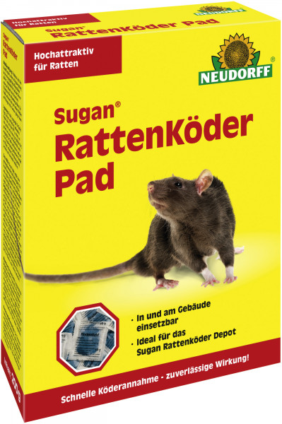 Neudorff Sugan Rattenköder Pad 200g