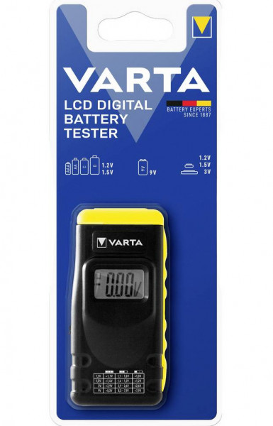 VARTA Batterie Tester LCD Digital