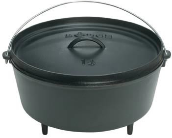 Lodge Logic Camp Dutch Oven / Eisen Topf Ø 36 cm 9,5Liter