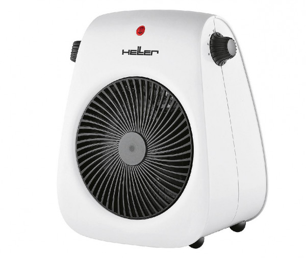 HELLER Heizlüfter HL807 2000 W weiss schwarz