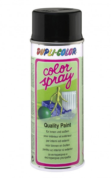 Dupli Color Farbspray / Color Spray tiefschwarz glänzend RAL9005 400ml