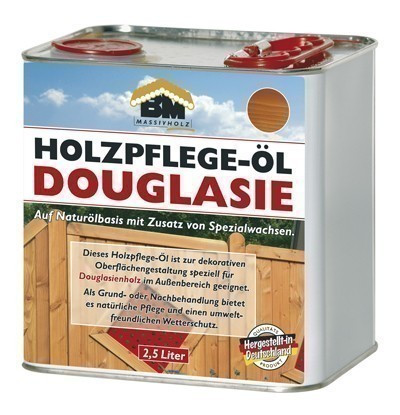 BM Massivholz Holzpflegeöl Douglasie 2,5 Liter