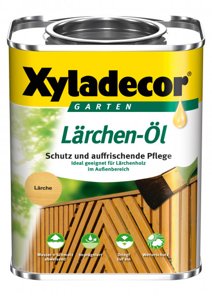 XYLADECOR Lärchen-Öl 0,75 L / Holzpflege / Holzschutz