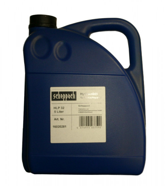 Scheppach Hydraulik-Öl Qualität ISO 6743/4 5 Liter