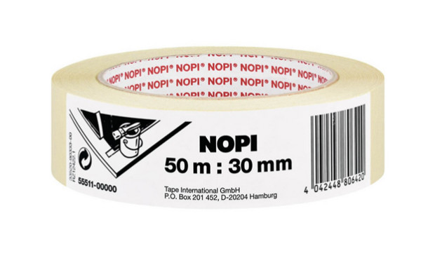 NOPI Malerkrepp 30 mm / 50 Meter