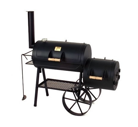 Barbeque Smoker / Holzkohle Grill Joe´s BBQ 16" Wild-West 70x40cm