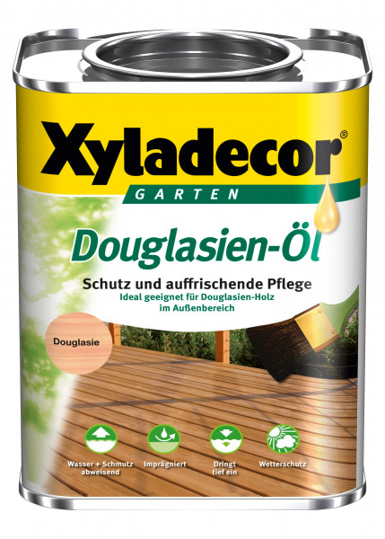 XYLADECOR Douglasien-Öl 0,75 L / Holzpflege / Holzschutz